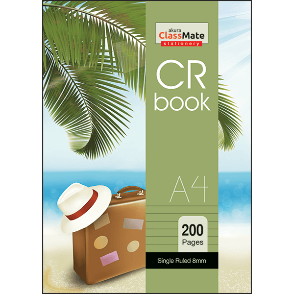 ClassMate 200 pgs Single rule