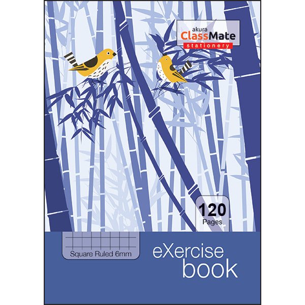 ClassMate 120 pgs Square rule.