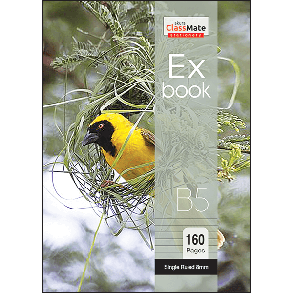 ClassMate 160 pgs B5 book.