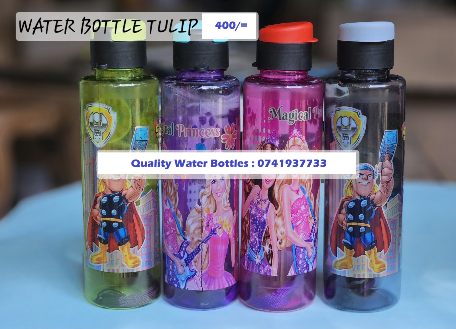 Tulip water bottle