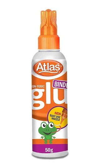 Atlas binder glue bottle